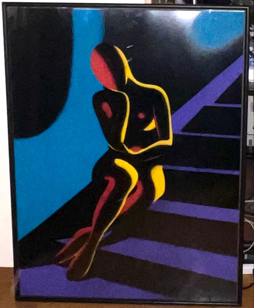 銘品【MARK KOSTABI】1989年作品 シルクスクリーンNo.43／56