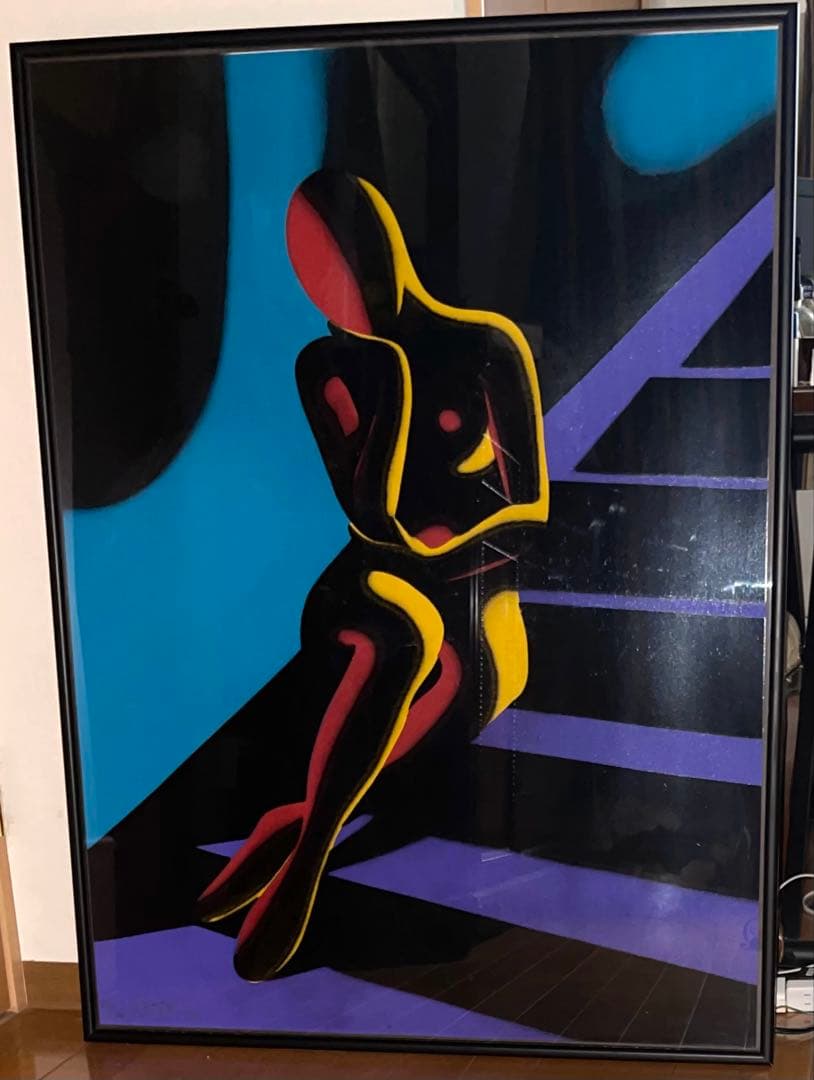 銘品【MARK KOSTABI】1989年作品 シルクスクリーンNo.43／56