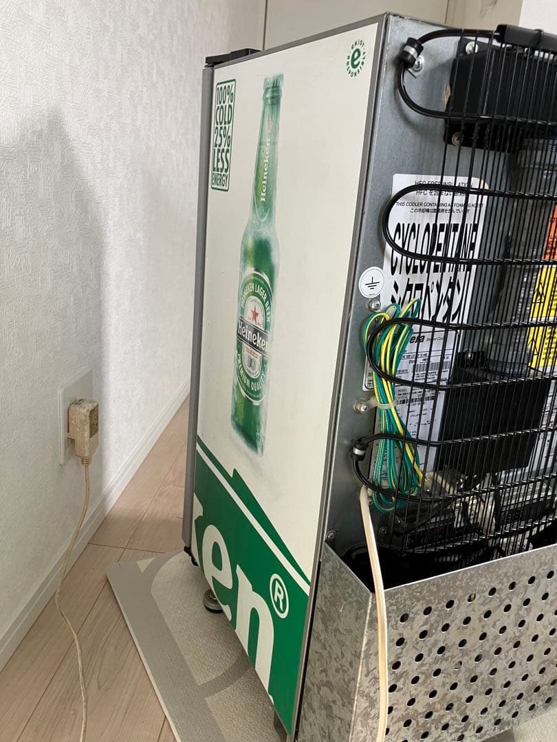 ハイネケン冷蔵庫　非売品　ジャンク　送料込み