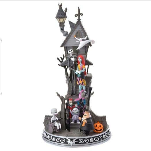 ディズニーストア　ティム・バートン　ナイトメアー　フィギュア ライトアップ