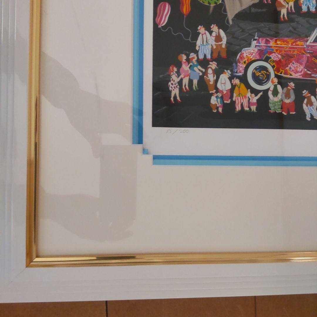 ヒロ・ヤマガタ　ローマ　シルクスクリーン　20号