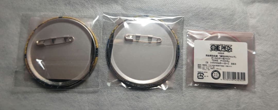 ワンピース　ONEPIECE　ロー　缶バッジ