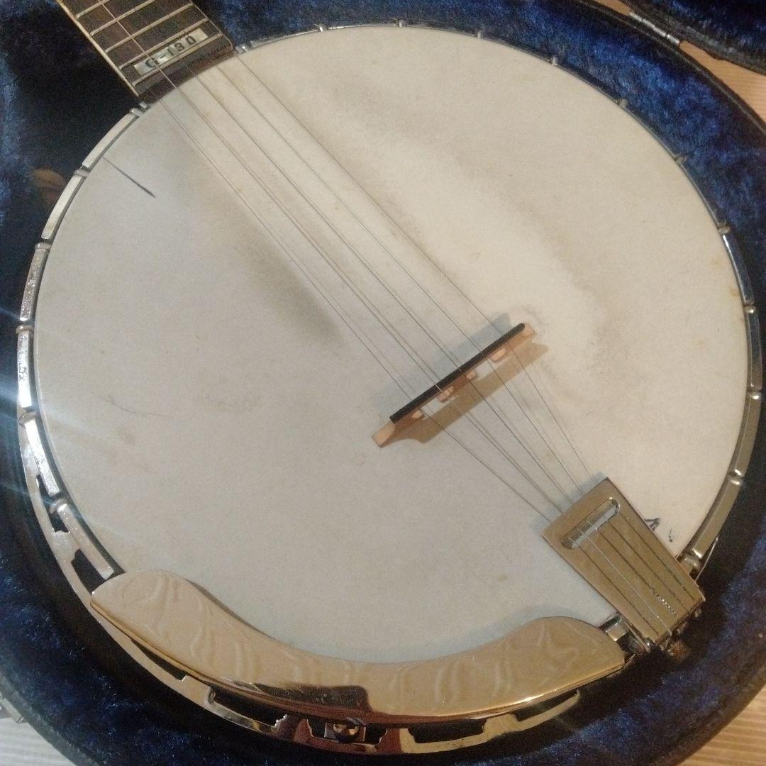 Morris バンジョー G-130 ケース付き