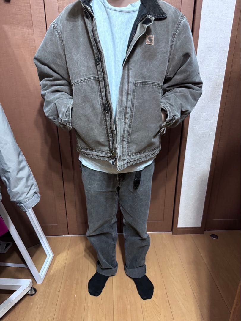 Carhartt トラディショナルジャケット 鬼フェード usa製