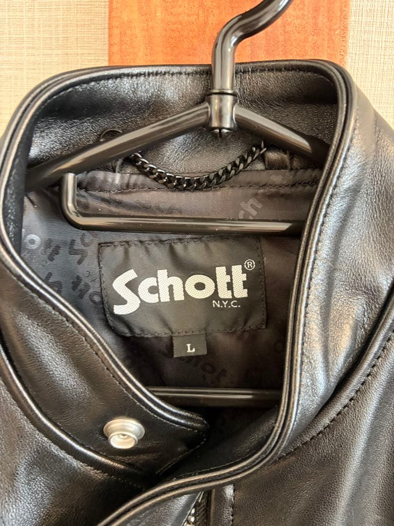 Scott 70S SINGLE RIDERS JACKET (L) 羊革