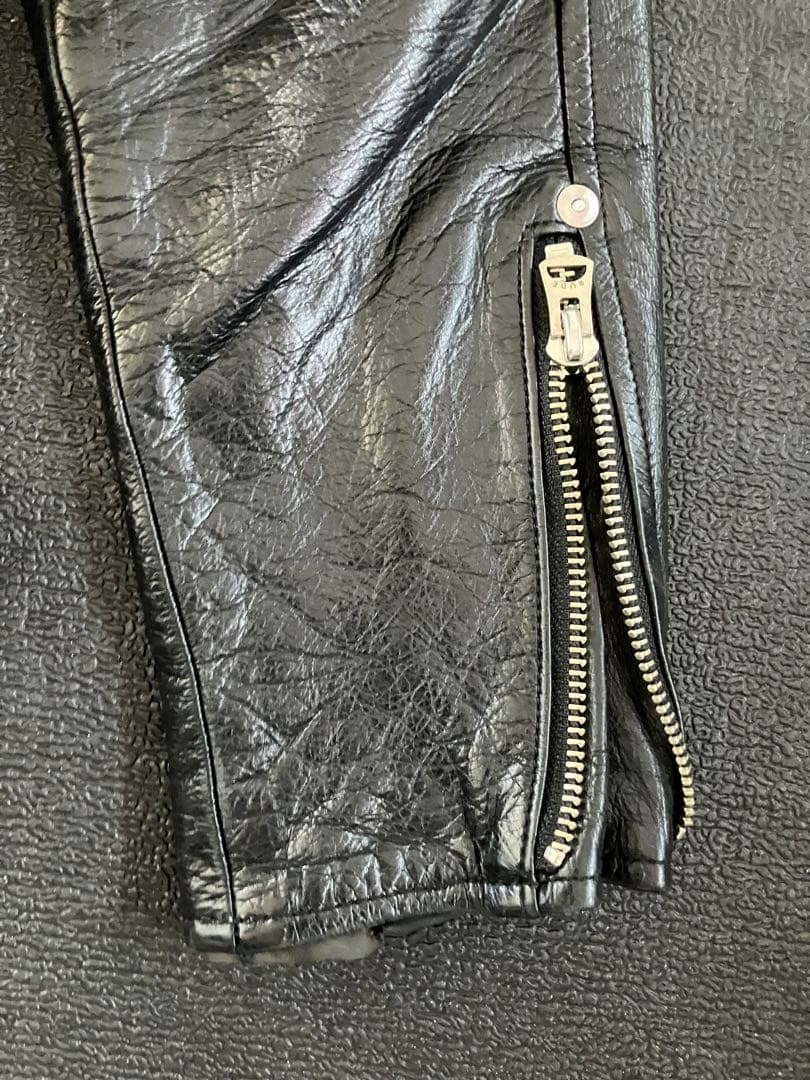 ルードギャラリー RUDE GALLERY ダブルレザーライダース サイズ2