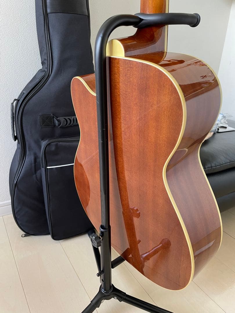 島村楽器✨Lumber ランバーアコギ ギター【付属品/教本/ケース&スタンド❗️