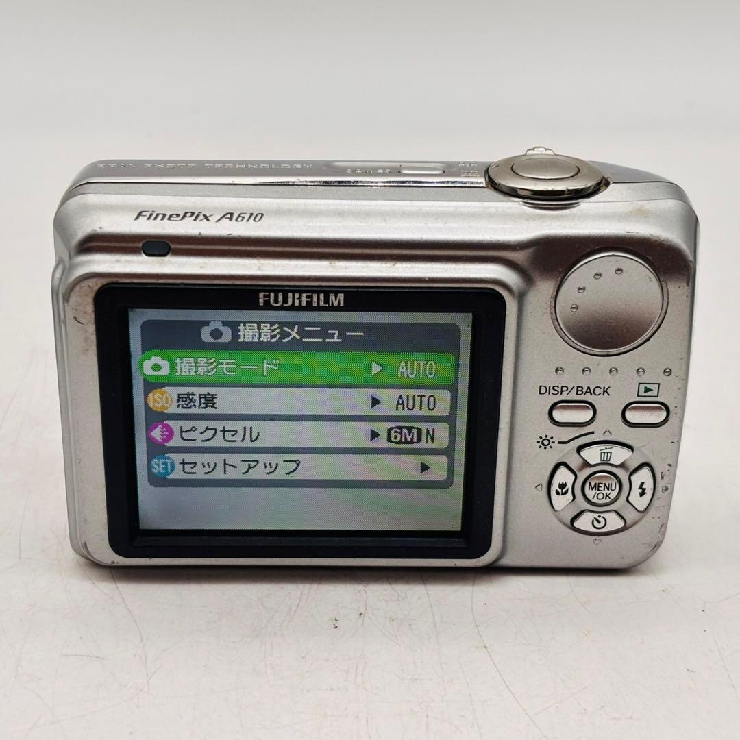 【動作確認済み】FUJIFILM FINEPIX A610 単三電池