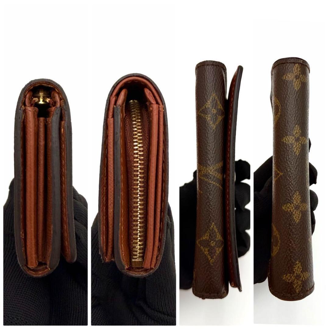 【極美品】ルイヴィトン トレゾール ポルトモネ ビエ 二つ折り財布 M61730