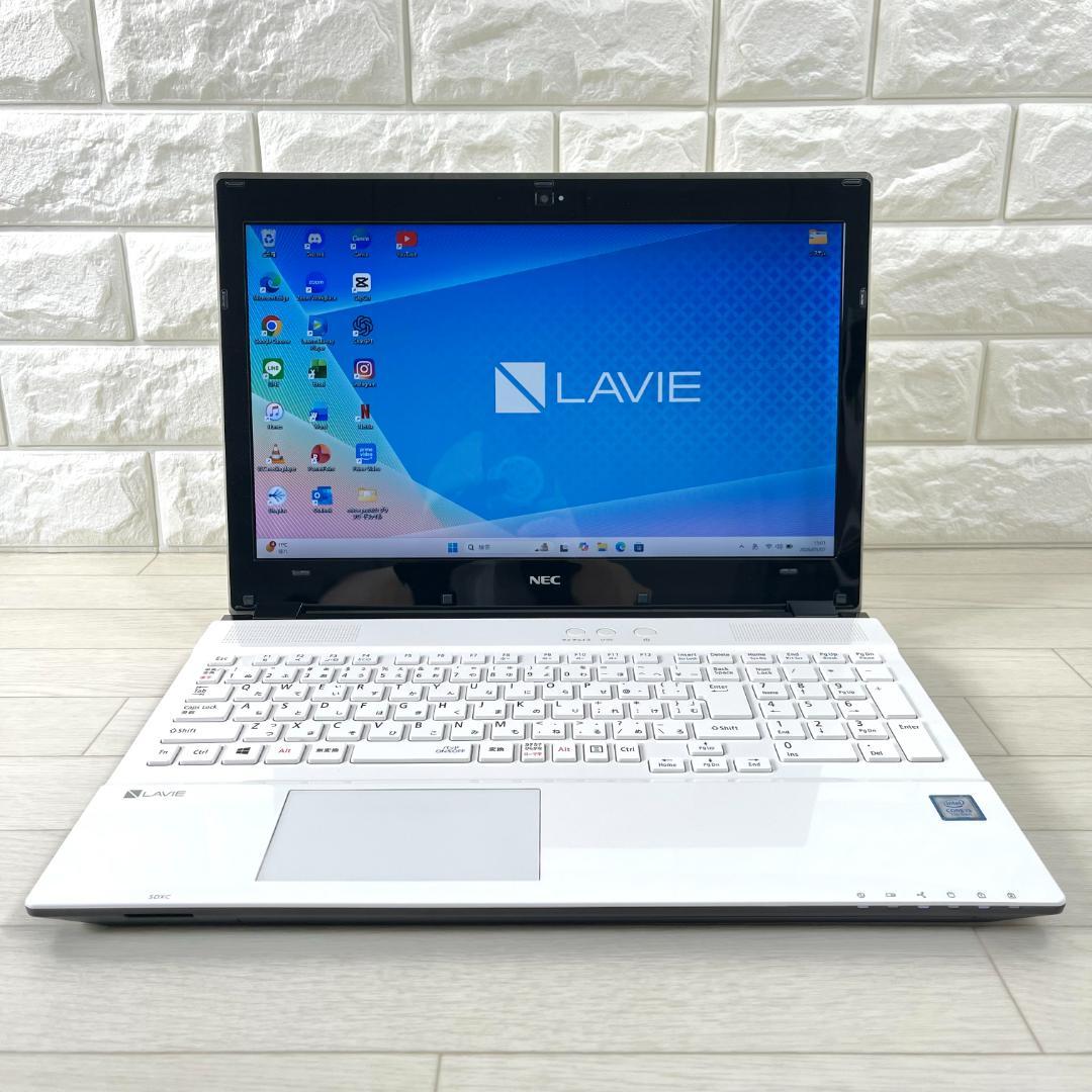 NEC LAVIE i3 新品SSD256 メモリ8 ノートパソコン オフィス付