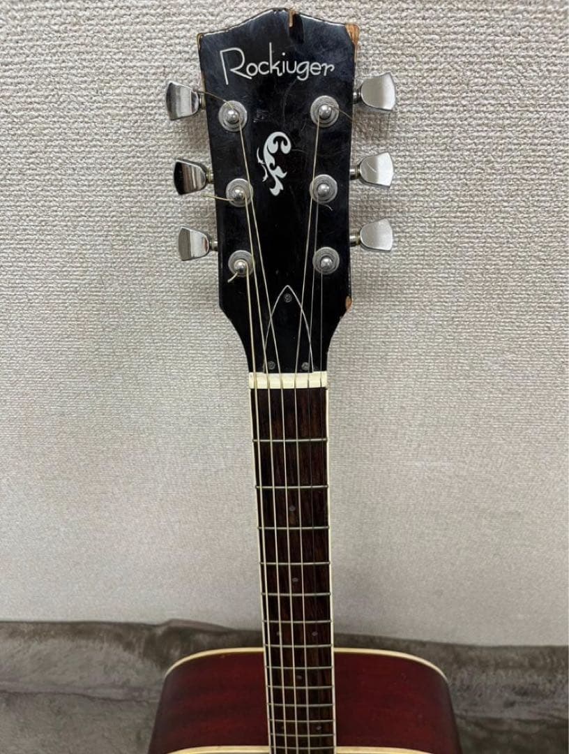 Rockiuger DH-010 アコースティックギター ソフトケースつき