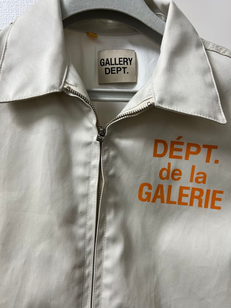 GALLERY DEPT.23AWコットンツイルジャケット ロゴ スイングトップ