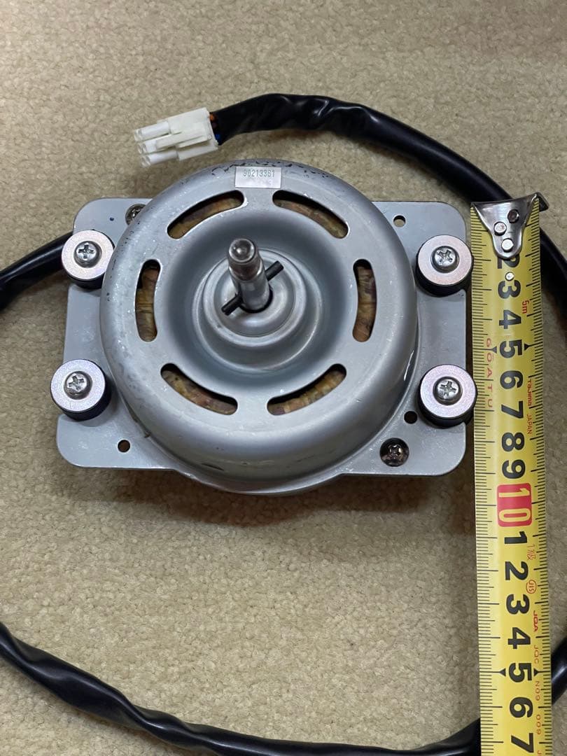 富士工業レンジフードゴムブッシュ付3速モーター中古再生品品番90213361