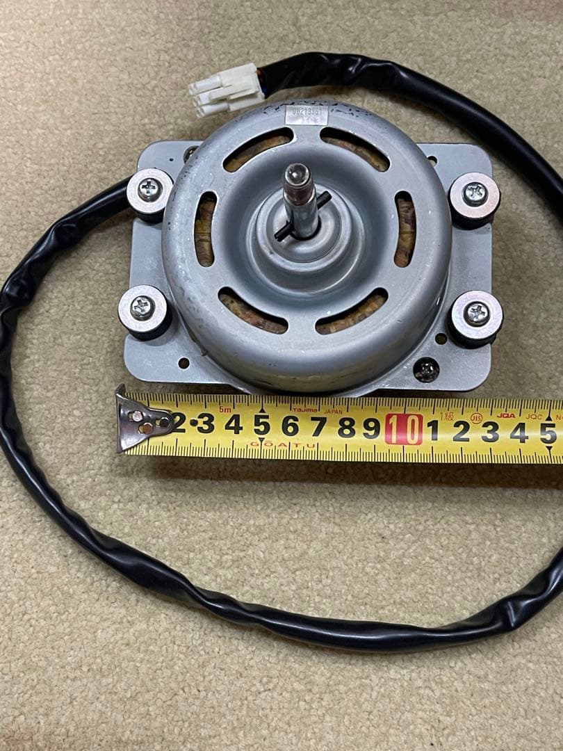 富士工業レンジフードゴムブッシュ付3速モーター中古再生品品番90213361