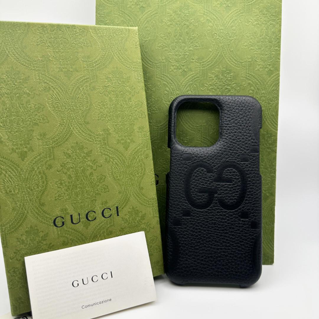 お値下げ新品！グッチ GUCCI iPhone15 Pro Max スマホケース