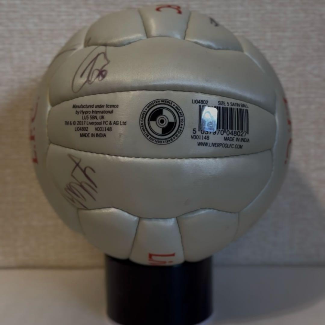 リヴァプール 公式サインボール 18-19 CL優勝メンバー