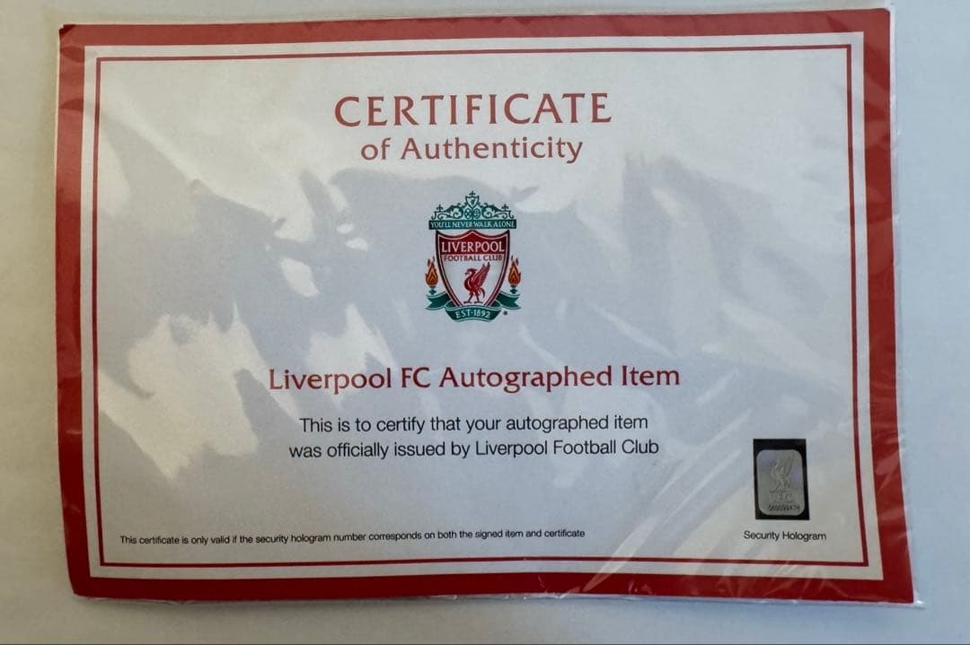 リヴァプール 公式サインボール 18-19 CL優勝メンバー