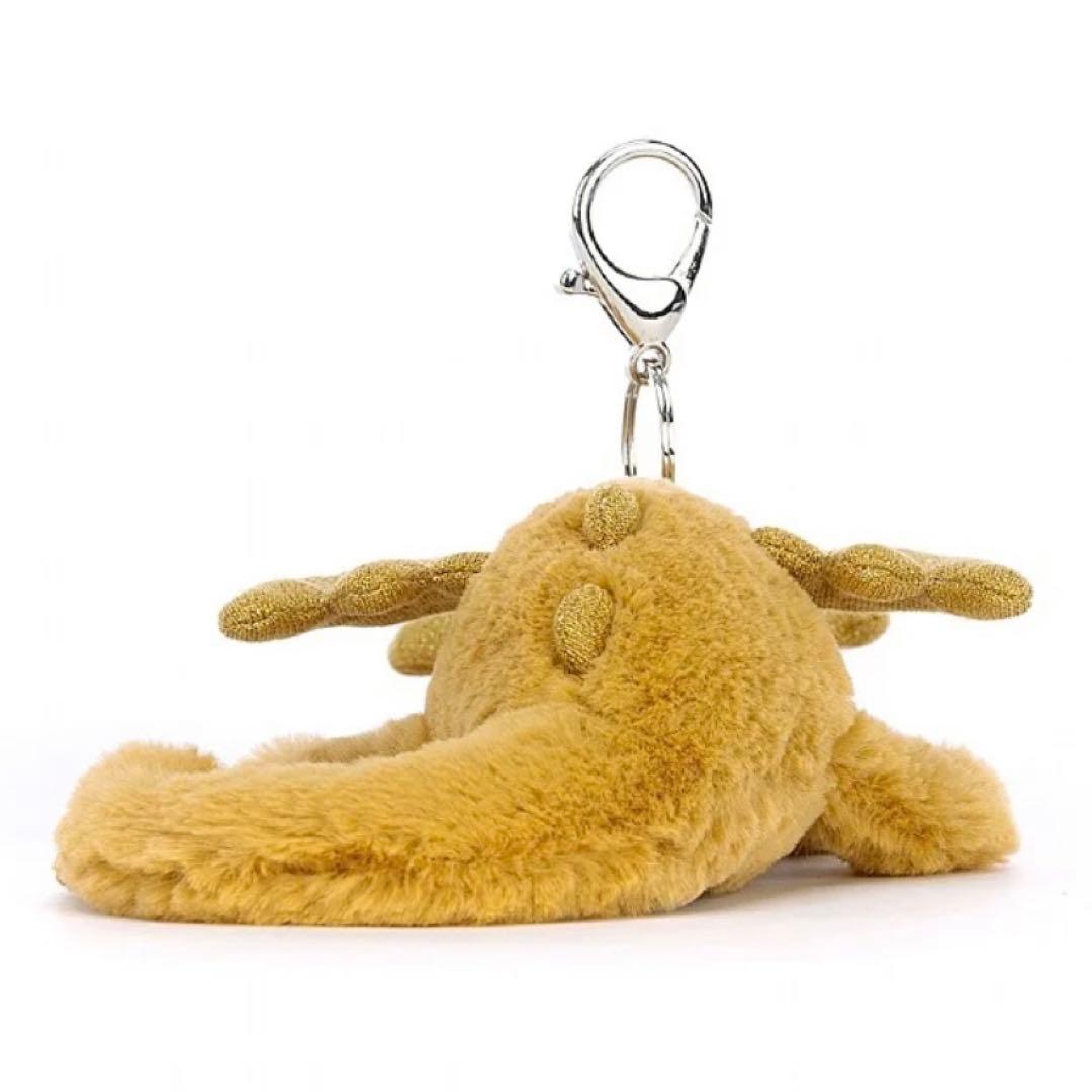 新品　ジェリーキャット　金　ドラゴン　キーホルダー　ゴールド　バッグチャーム　龍