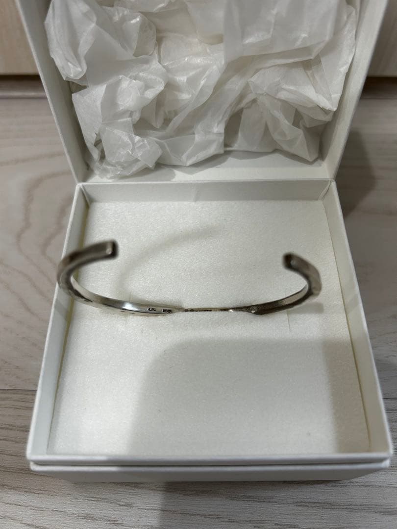 e.m. シルバーバングル　サイズM 3㎜