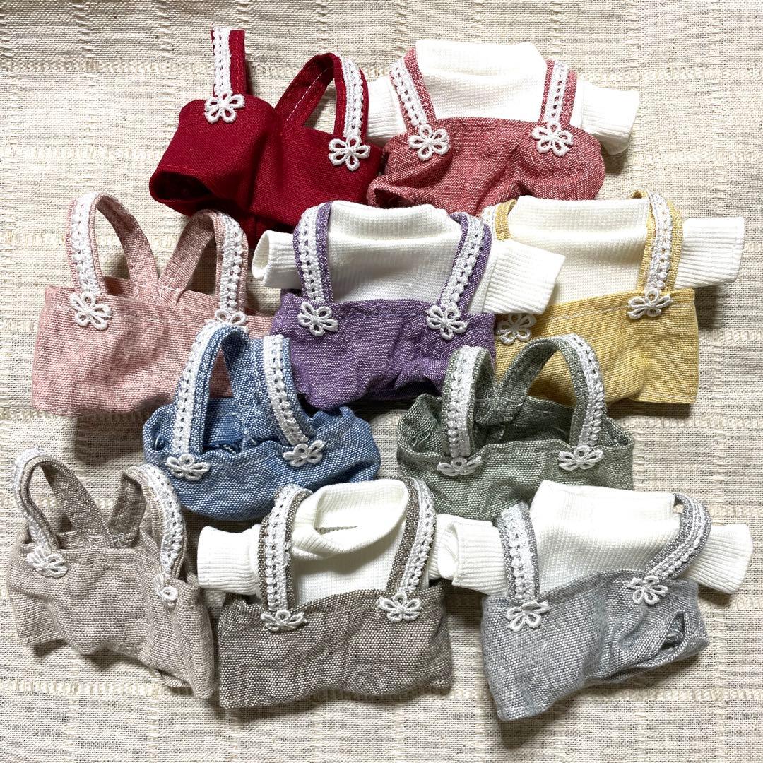 確認用　ちびぬいちゃんのタートル＆肩紐レース付き吊りズボン