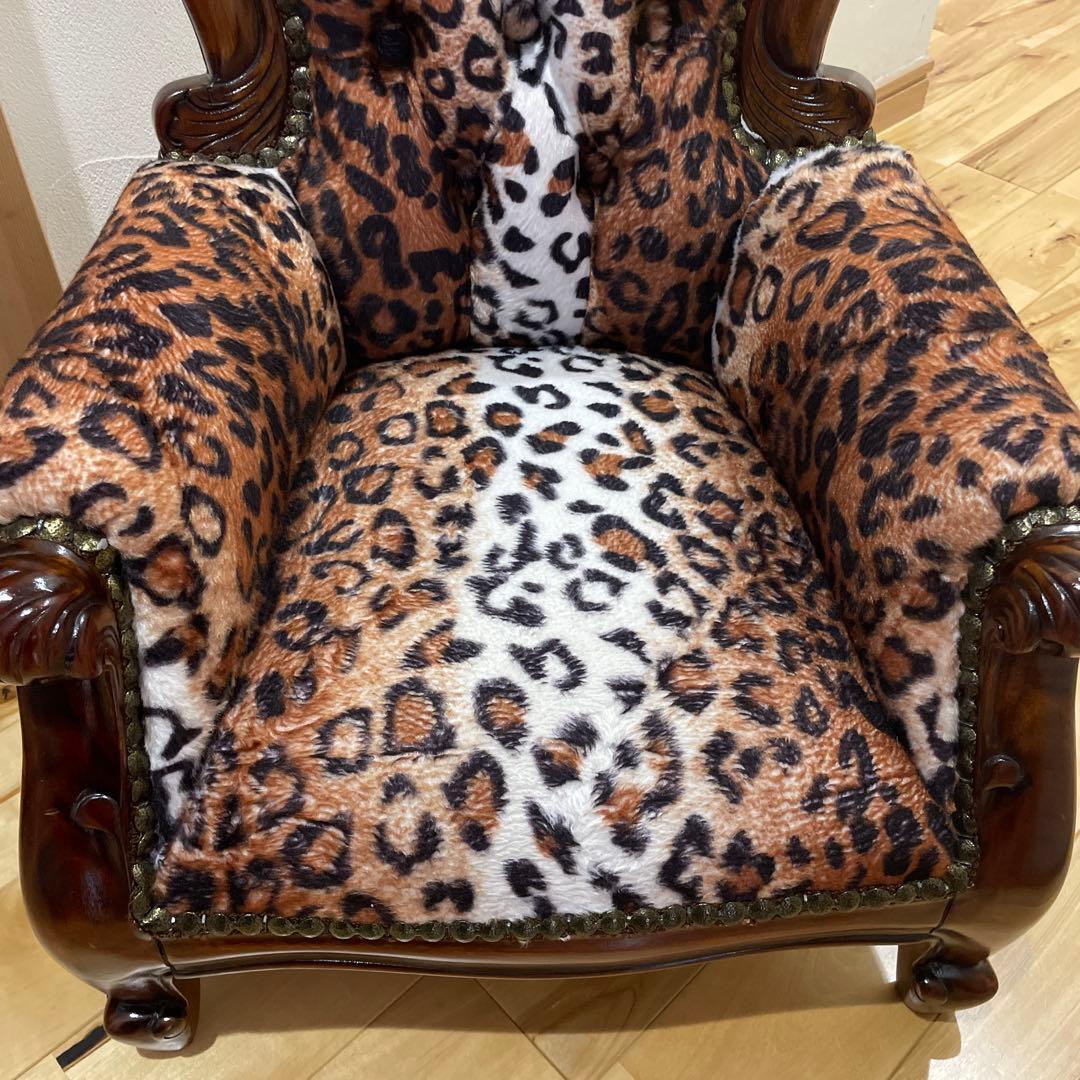 美品　プリンセスチェア　マホガニー　ドール ドールチェア