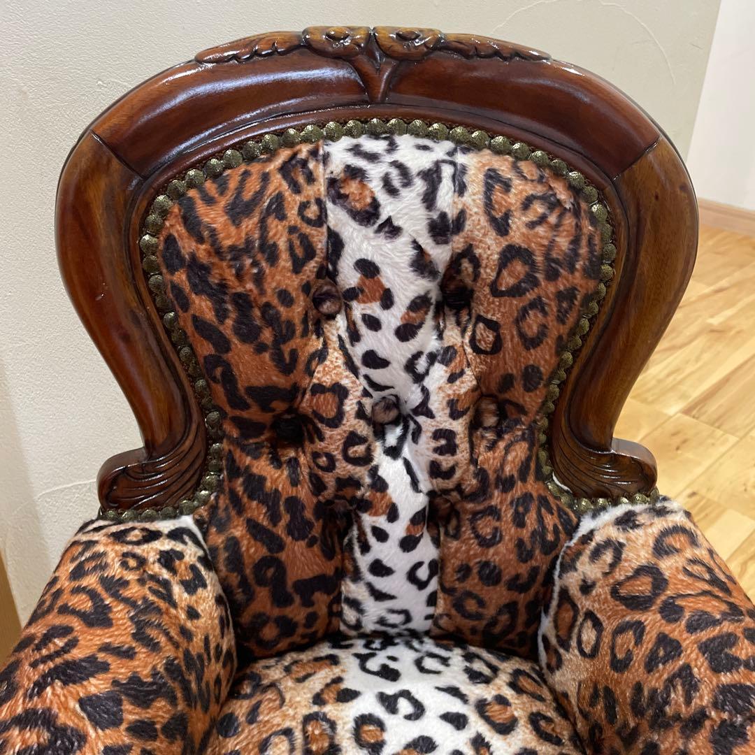 美品　プリンセスチェア　マホガニー　ドール ドールチェア