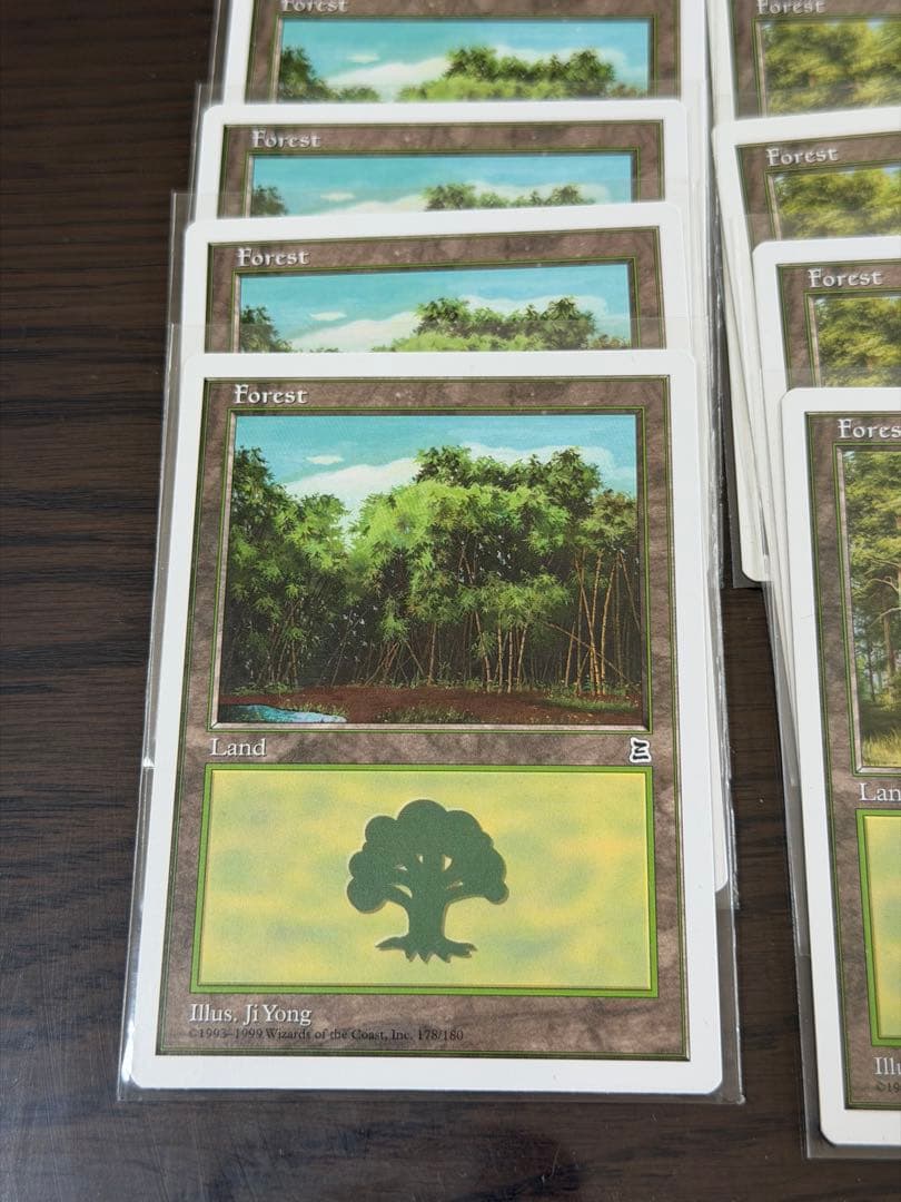 mtg ptk ポータル三国志　基本土地　英語版　沼　島 　森　山　平地　63枚