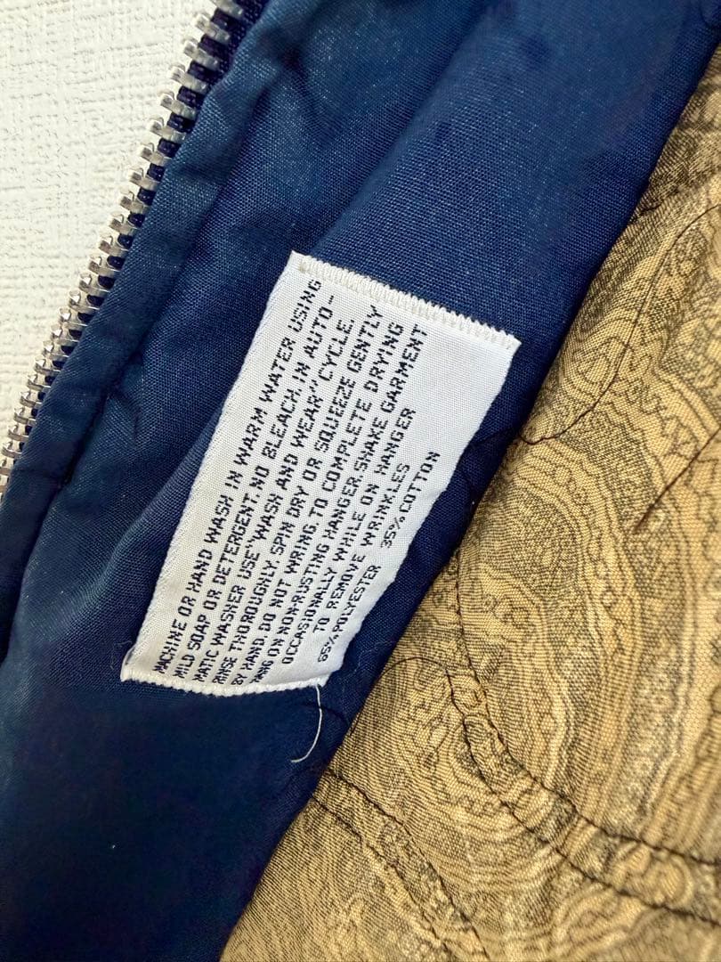 超スペシャル 70s ダービーオブサンフランシスコ ジャケット 38 Mネイビー