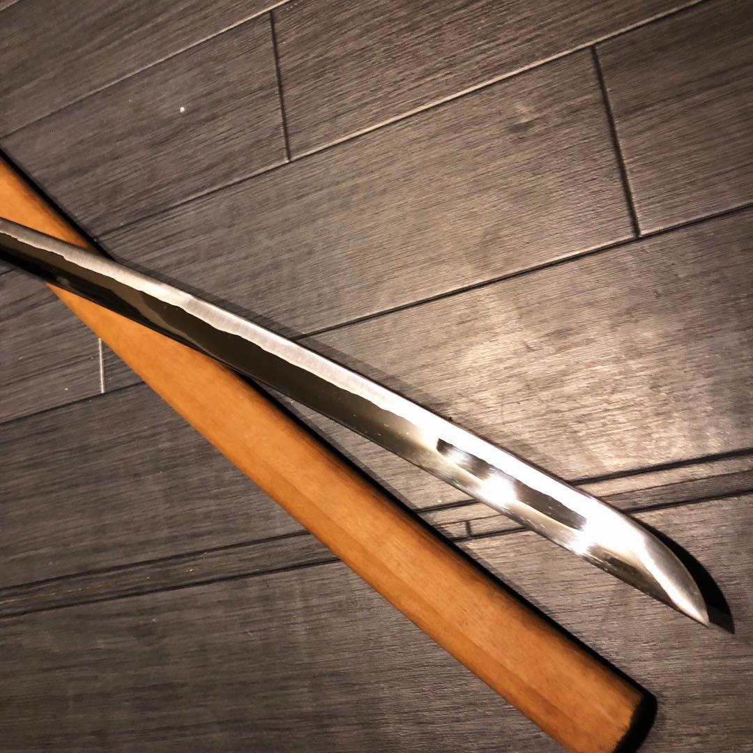 高級模造刀 高級居合刀　白鞘 合金製 長脇差　太刀　段平