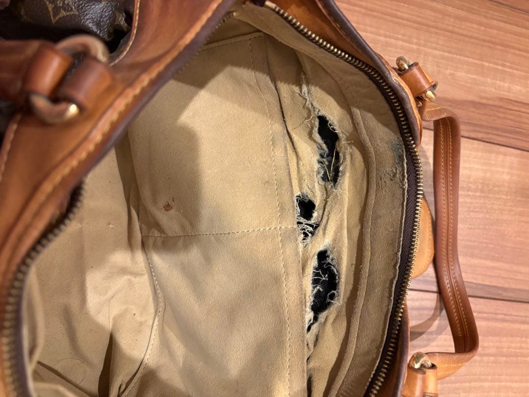 ルイ・ヴィトン ハンドバッグ ブラウン