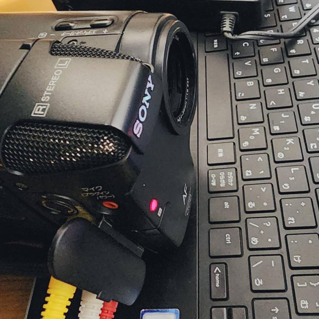 【動作確認済】SONY Hi8 高画質 ビデオカメラ CCD-TR850 セット