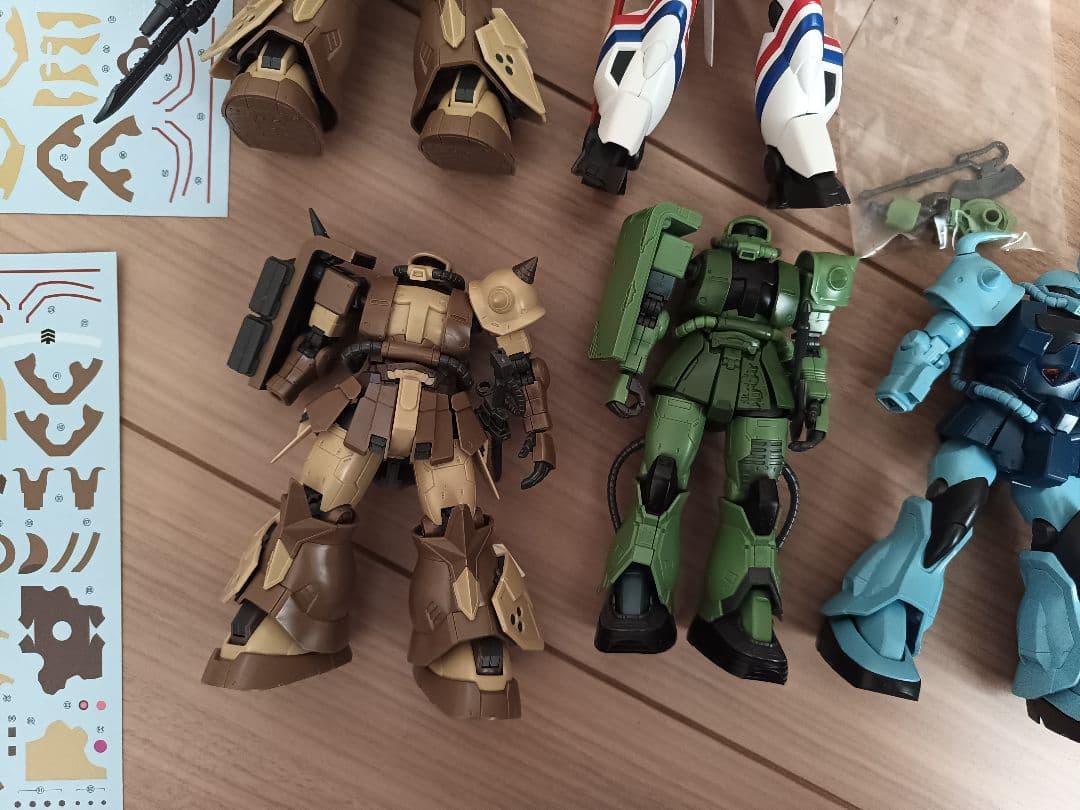 K*様 HGガンプラセット ６体セット　組み立て済み　ジャンク