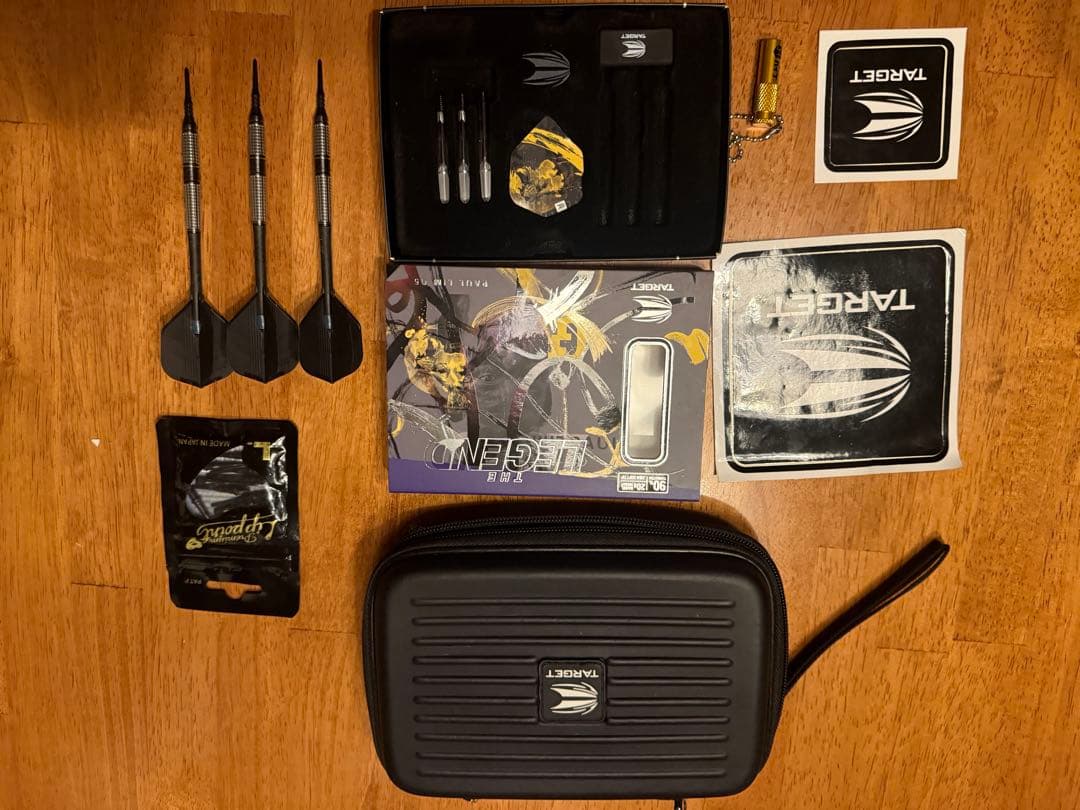 【値下げ】ダーツフルセット　バレル　シャフト　ケース　チップ