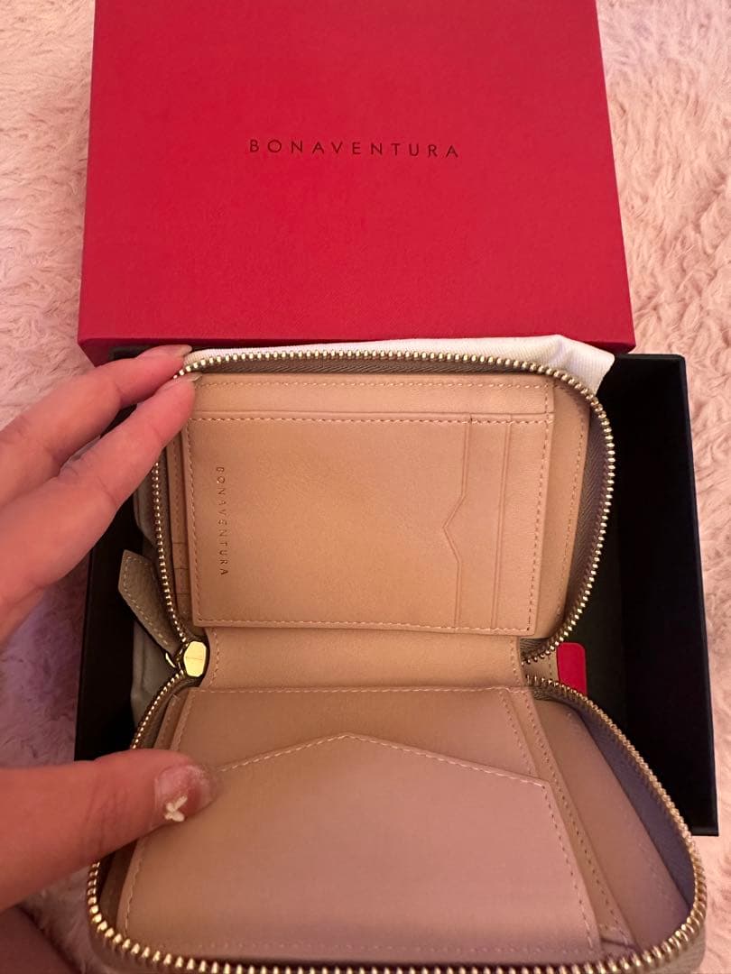 ANJU最終セールBONAVENTURAミディアムジップウォレット