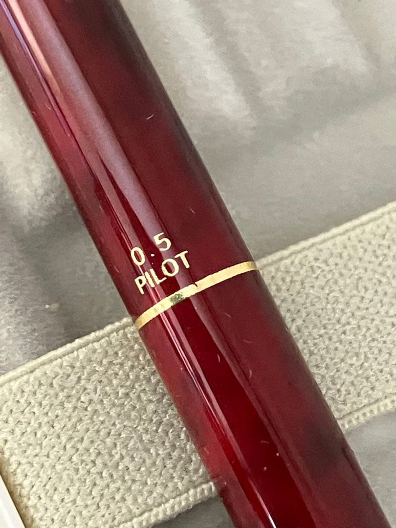 PILOTシャープペン本体　カラー　赤