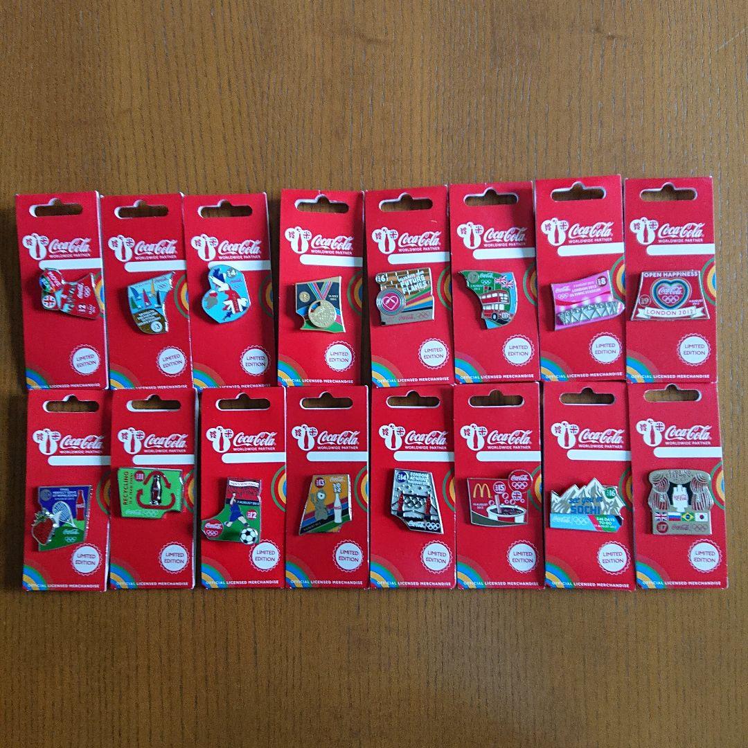 ★2012 ロンドンオリンピック★コカ・コーラ デイピンバッジ Day1欠品★