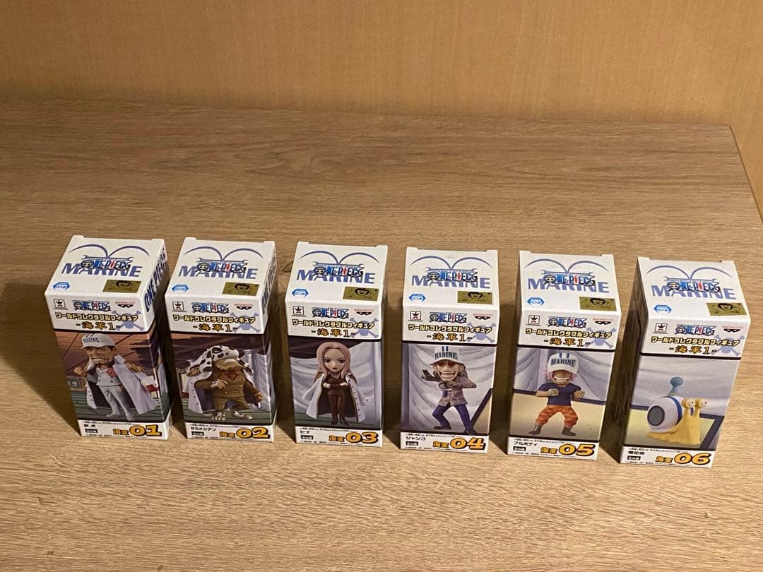【SALE】フルセット 海軍 コレクタブル フィギュア ワンピース 稀少