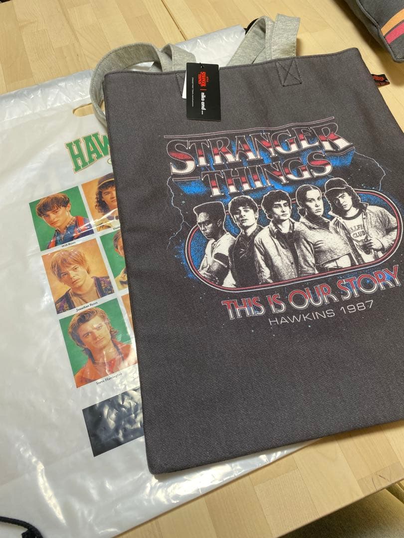 ストレンジャー・シングス トートバッグ ニコアンドコラボ 2点セット