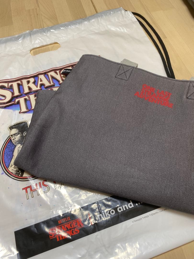 ストレンジャー・シングス トートバッグ ニコアンドコラボ 2点セット