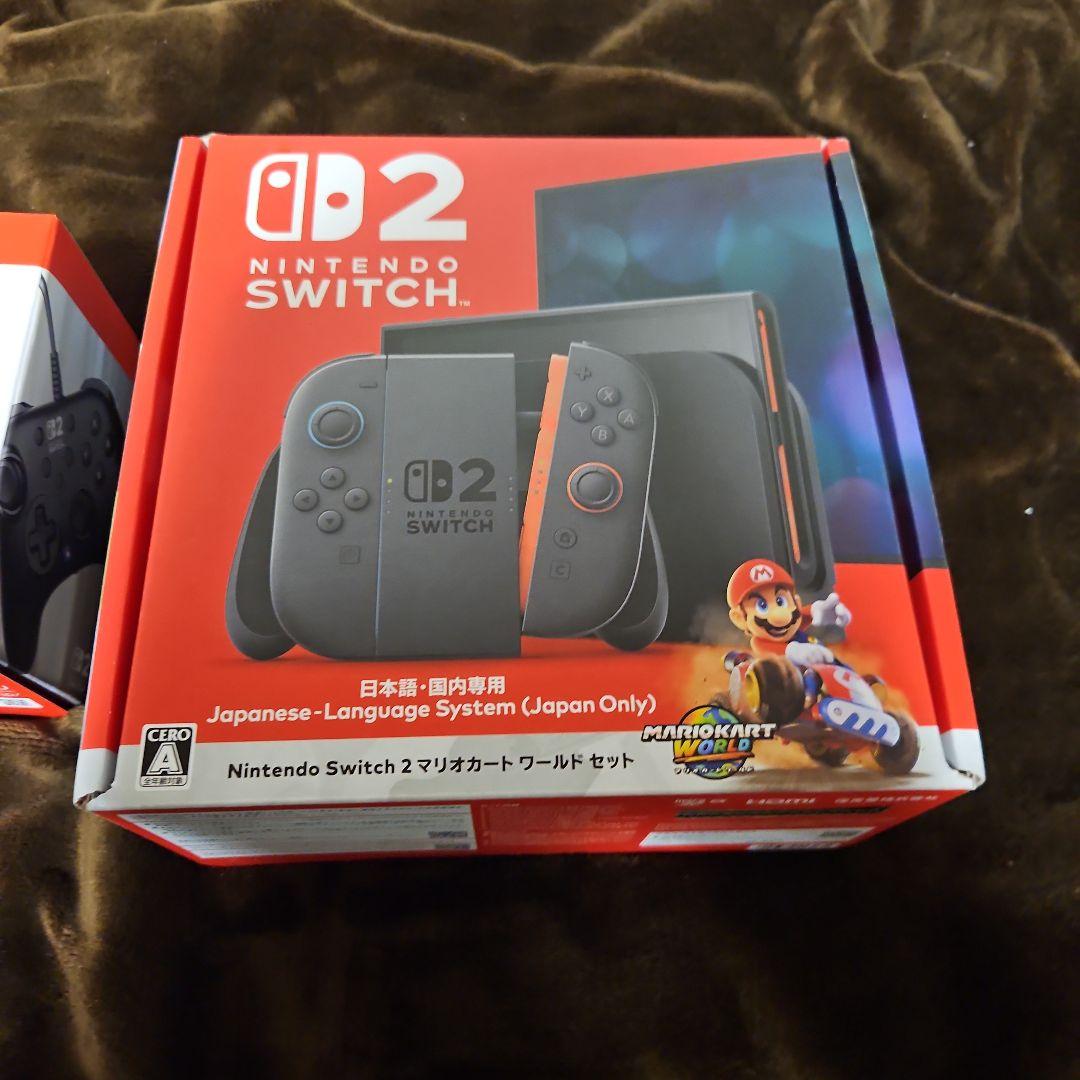 最安値　Switch2　即日マリオプレイ可　マリオカートワールドセット