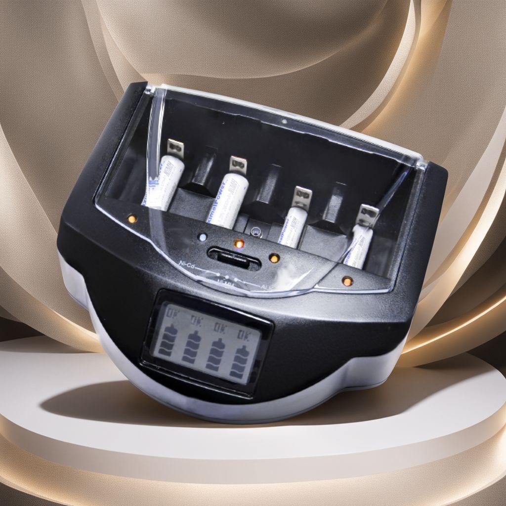 単1?単4・9V対応電池充電器 リフレッシュ機能