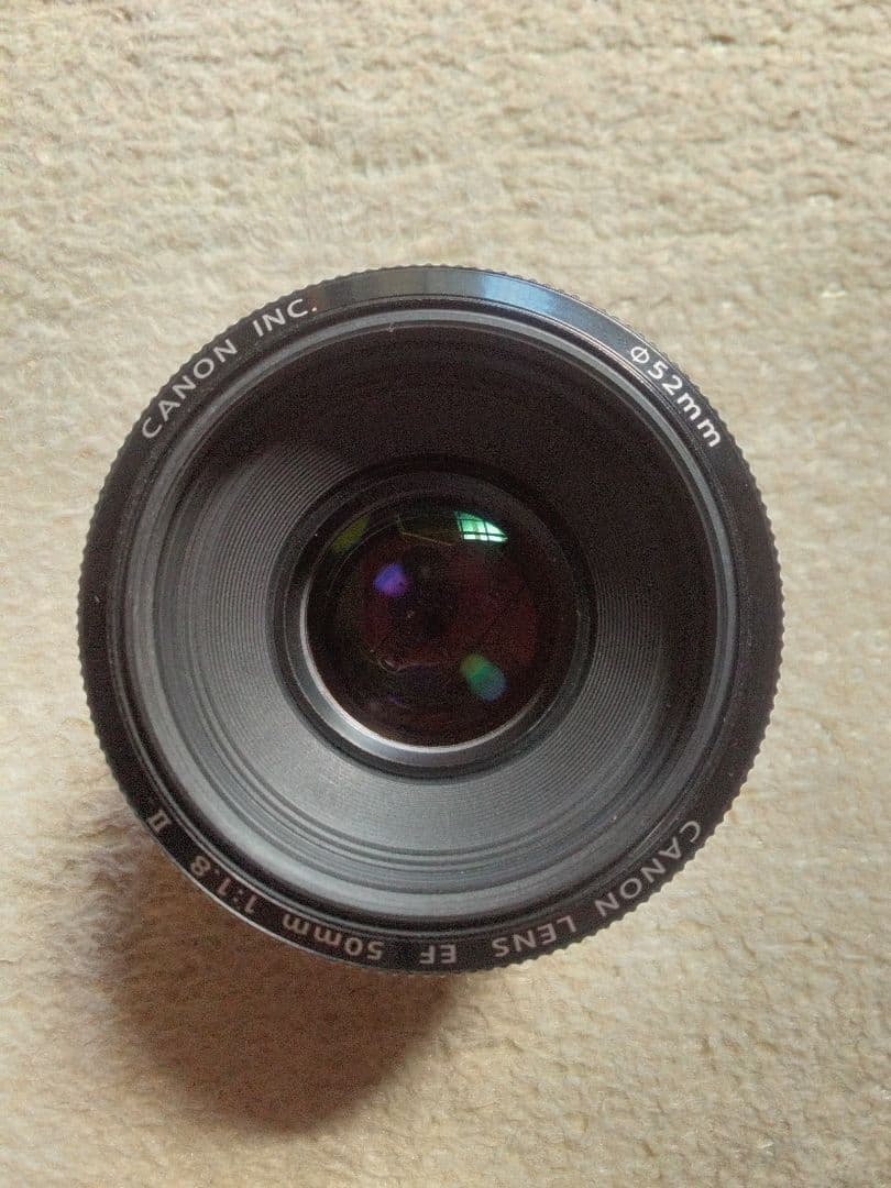 Canon EF 50mm f/1.8Ⅱ単焦点レンズ　美品！綺麗！