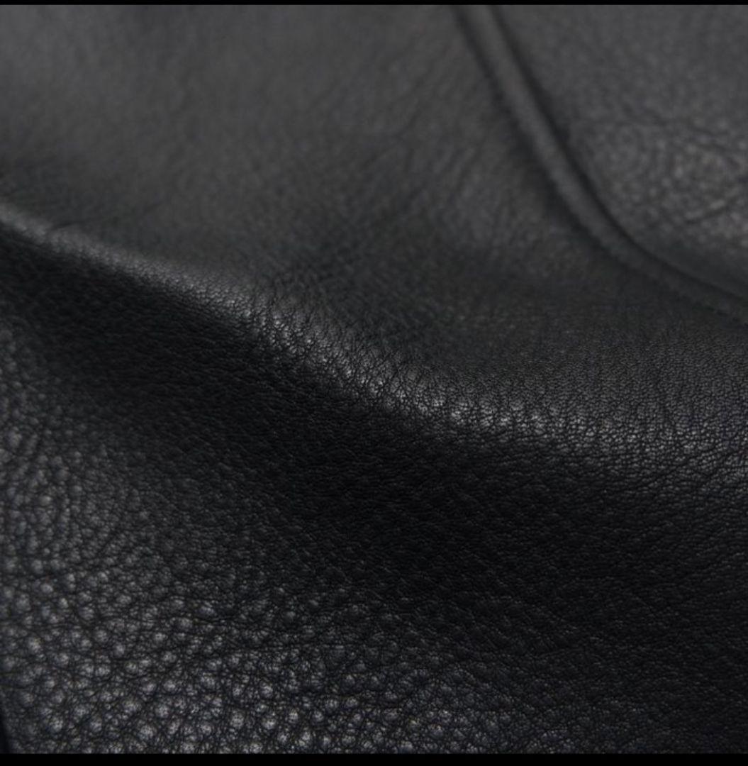 【美品】 Y'2 LEATHER　 SINGLE RIDERS　黒　サイズ42