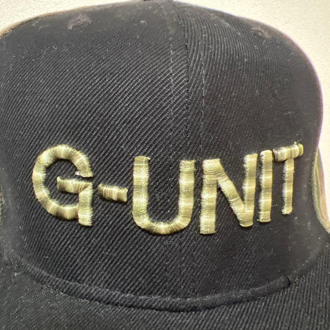 G-UNIT NEW ERA キャップ　クレイジーパターン　迷彩　刺繍　７5/8