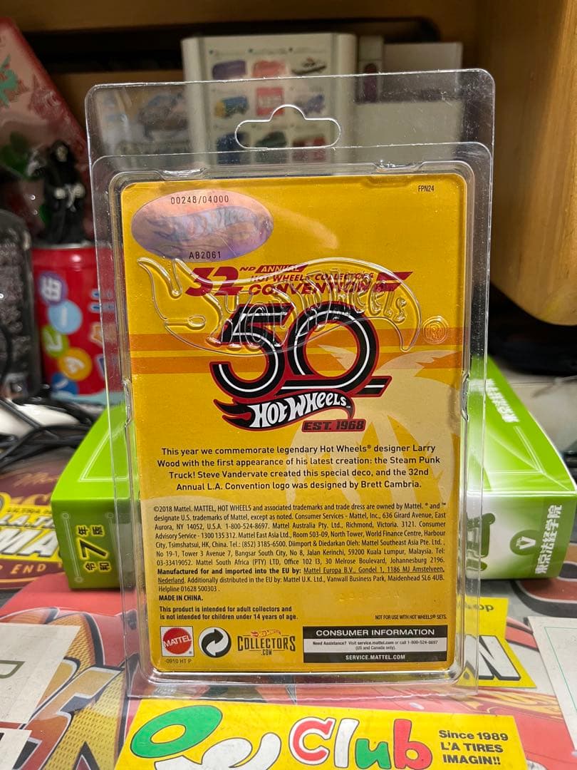 Hot Wheel ホットウィール　コンベンション　STEAM PUNK