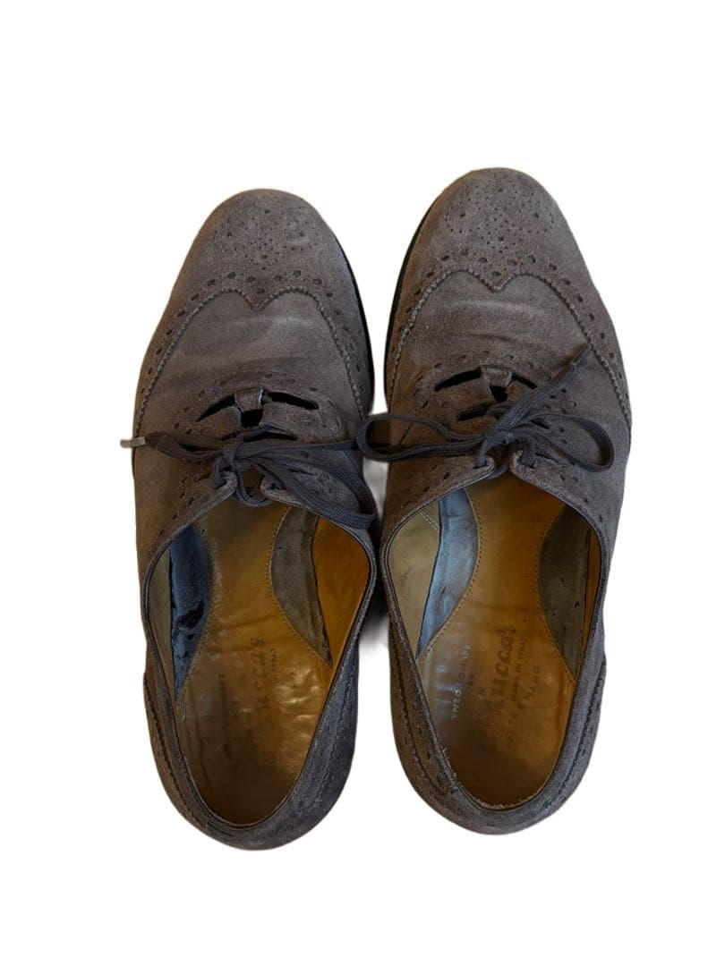 Le Yucca’s レユッカス　スウェード　ギリーシューズ