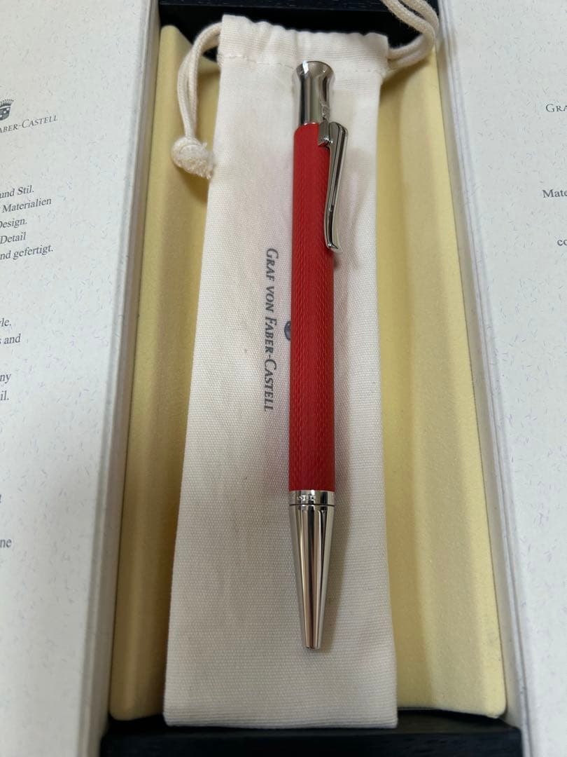 Graf von Faber-Castell インディアンレッドボールペン