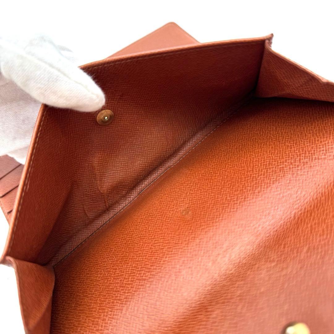 【極美品】ルイヴィトン　モノグラム　インターナショナル　長財布　折り財布