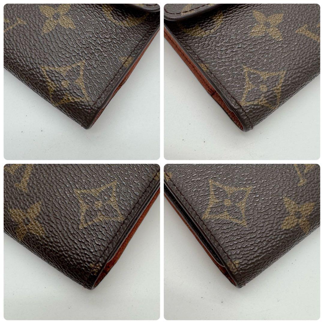 【極美品】ルイヴィトン　モノグラム　インターナショナル　長財布　折り財布