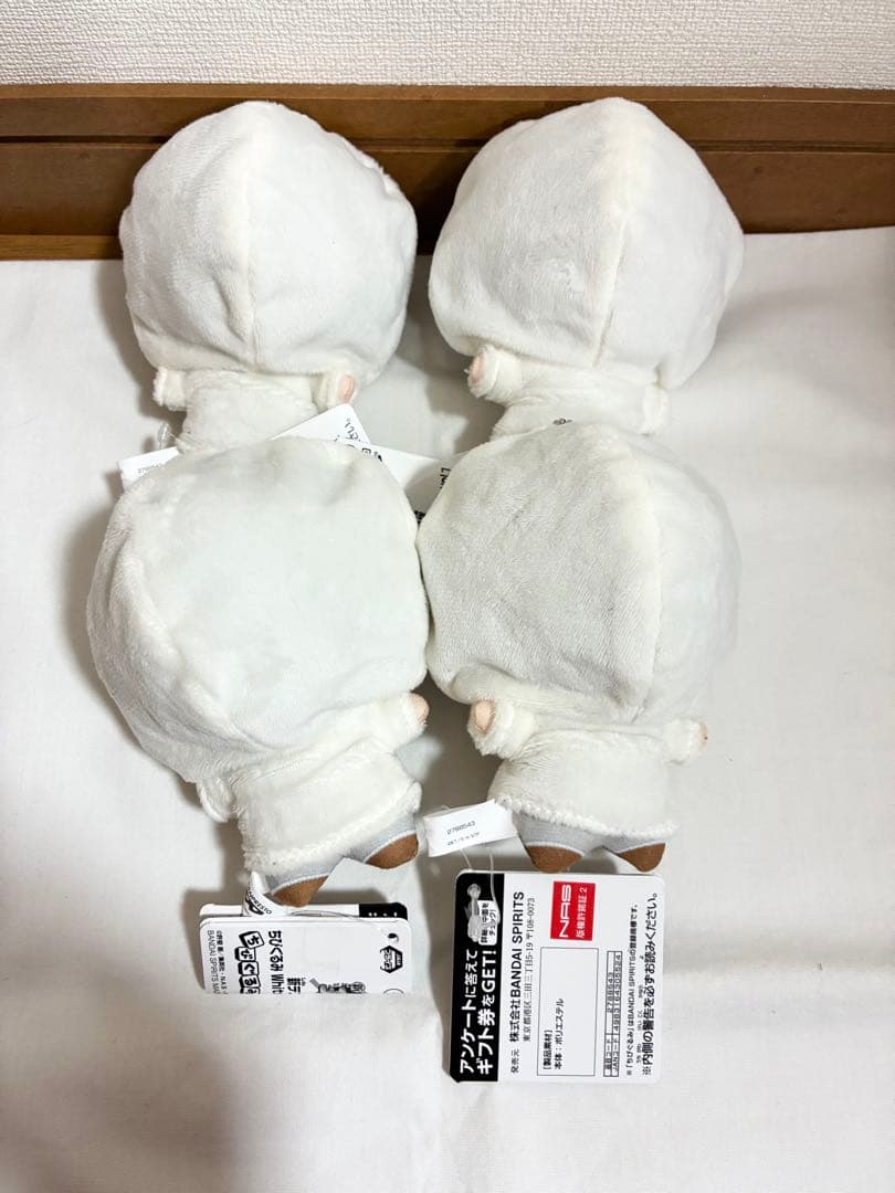 モーリー限定　新テニスの王子様 ちびぐるみ 1種　4点　越前リョーマ　ぬいぐるみ